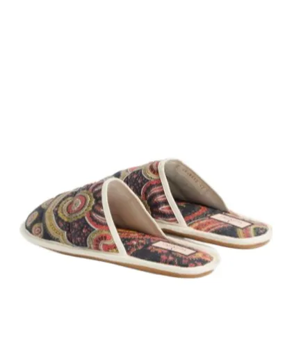 Valentino All-Over Patterned Slip-On Slides