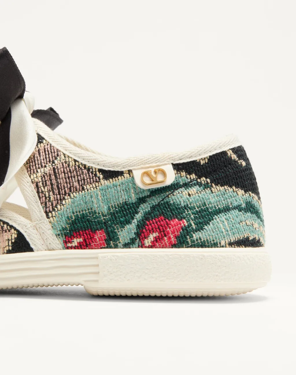 Valentino Bay By Bay Round Toe Ballerina Sneakers