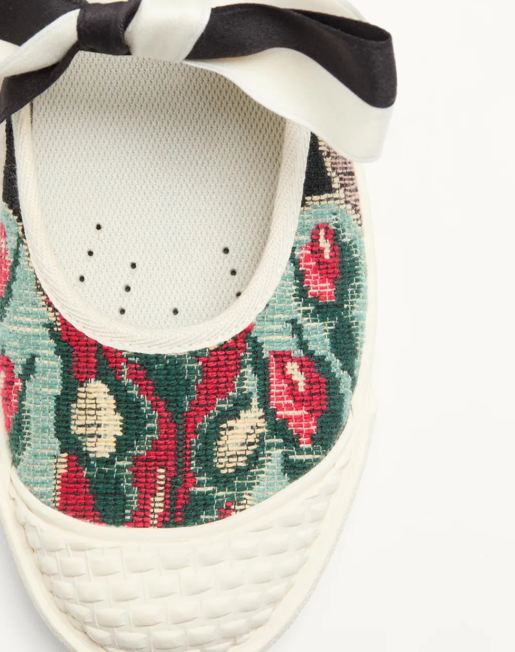 Valentino Bay By Bay Round Toe Ballerina Sneakers