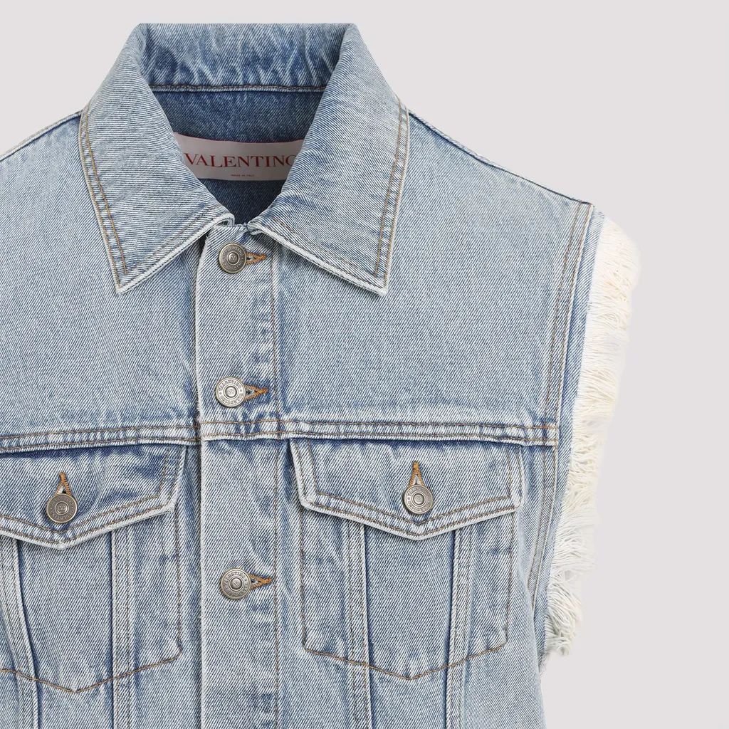 Lapel Sleeveless Vest
