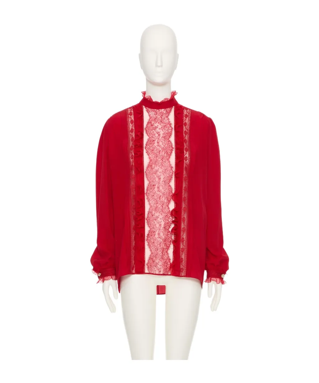 Crepe De Chine Top