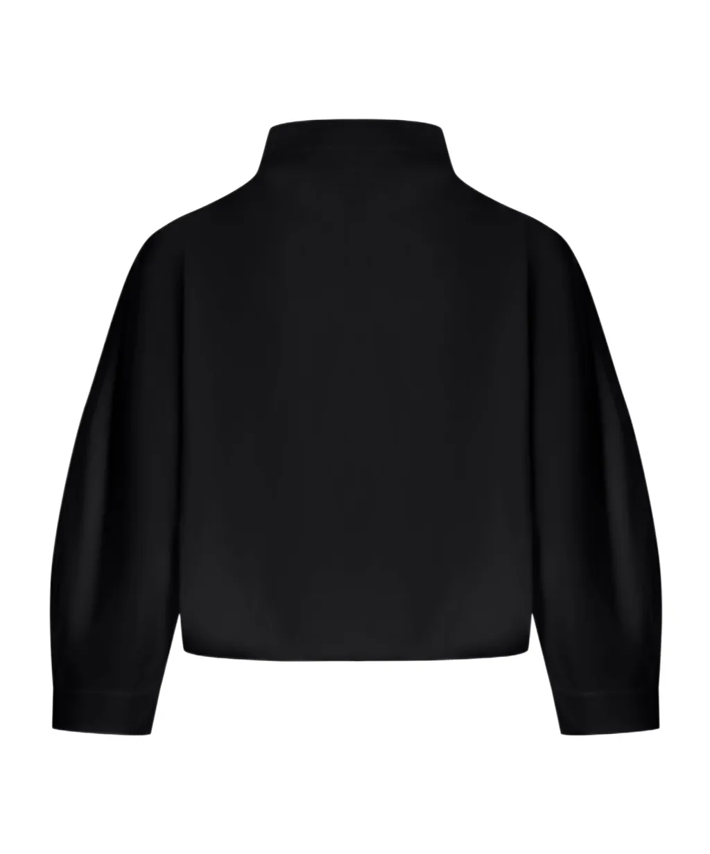 Givenchy Logo Plaque Collared Sweater
