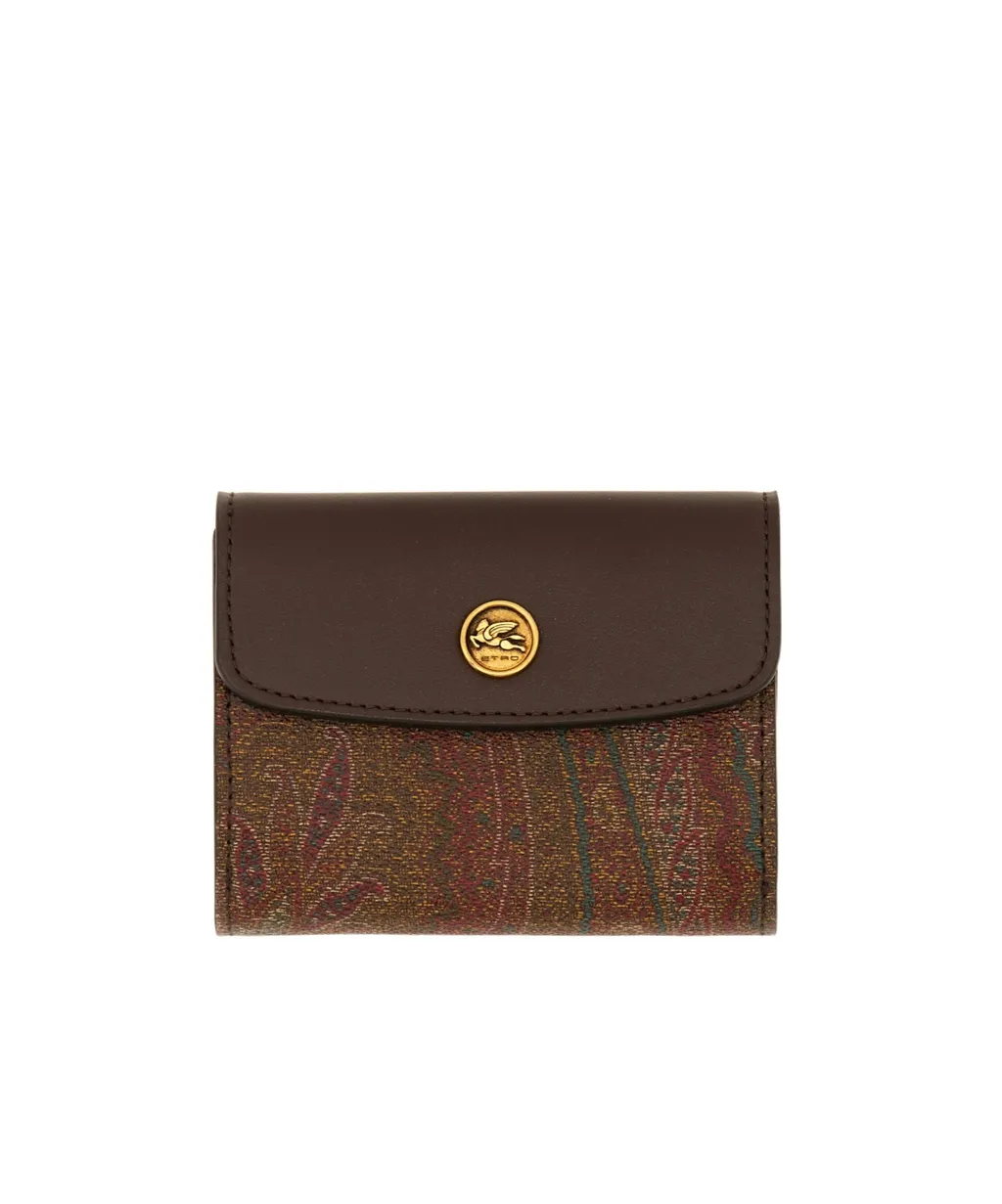 Etro Paisley-Printed Wallet