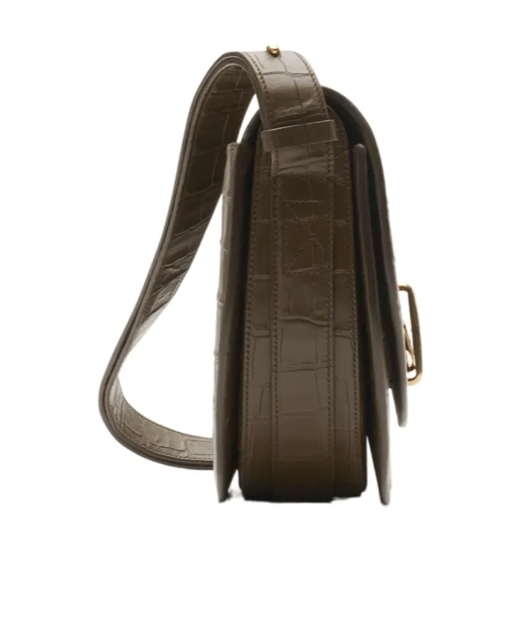 Burberry Rocking Horse Embossed Medium Shoulder Bag