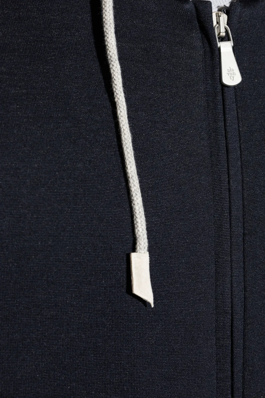 Eleventy Classic Zip-Up Hoodie Sweater
