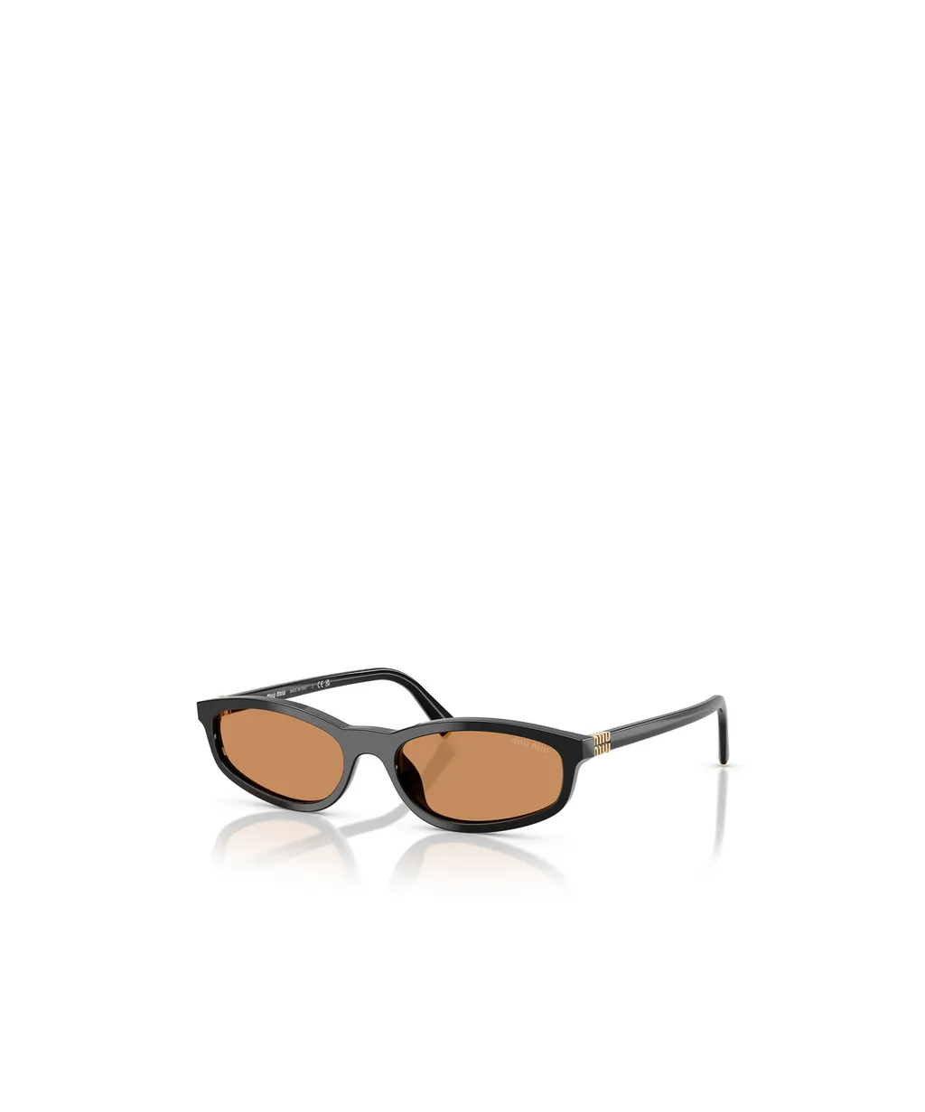 Miu Miu Eyewear Oval-Frame Sunglasses