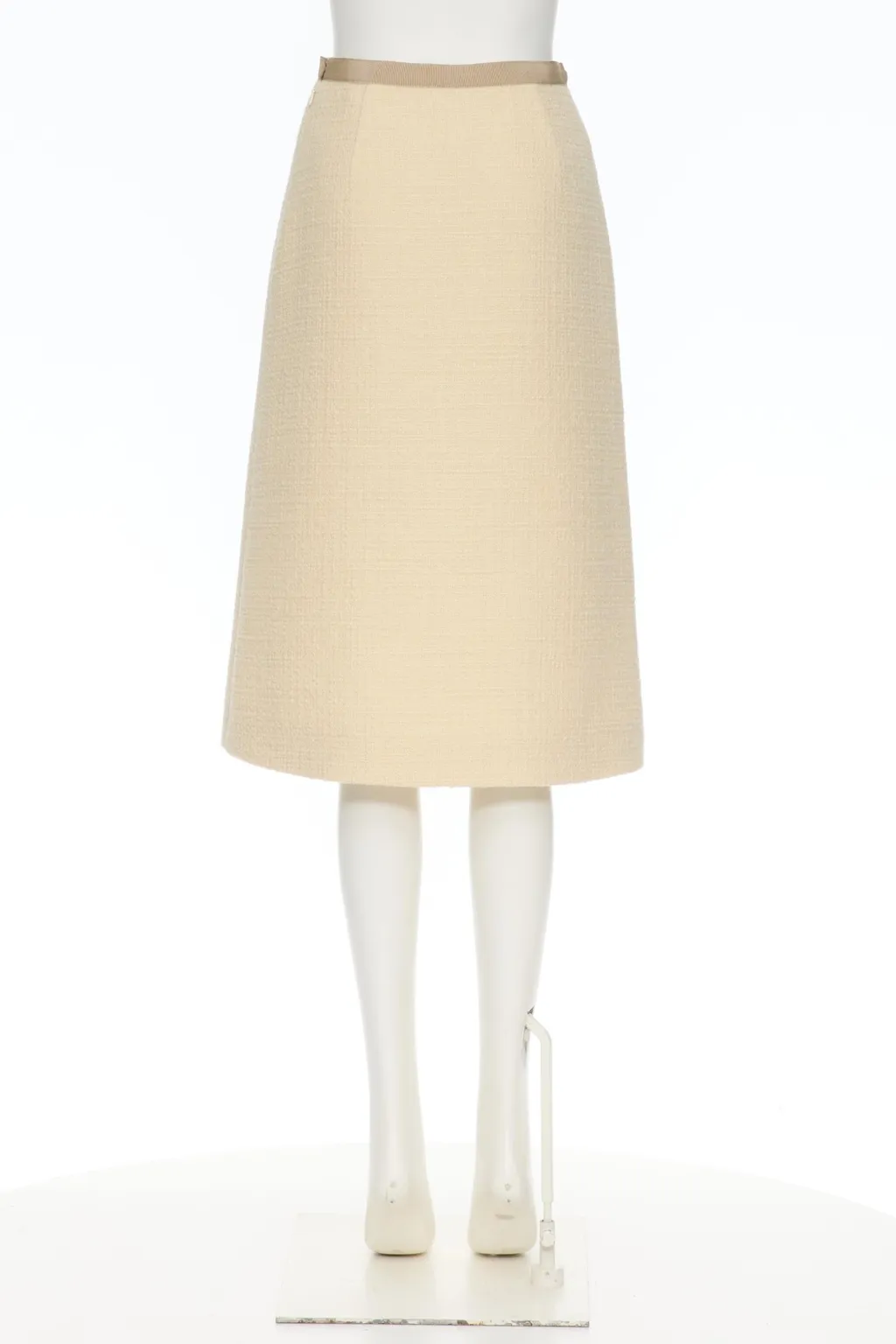 Valentino Tweed Flared Skirt
