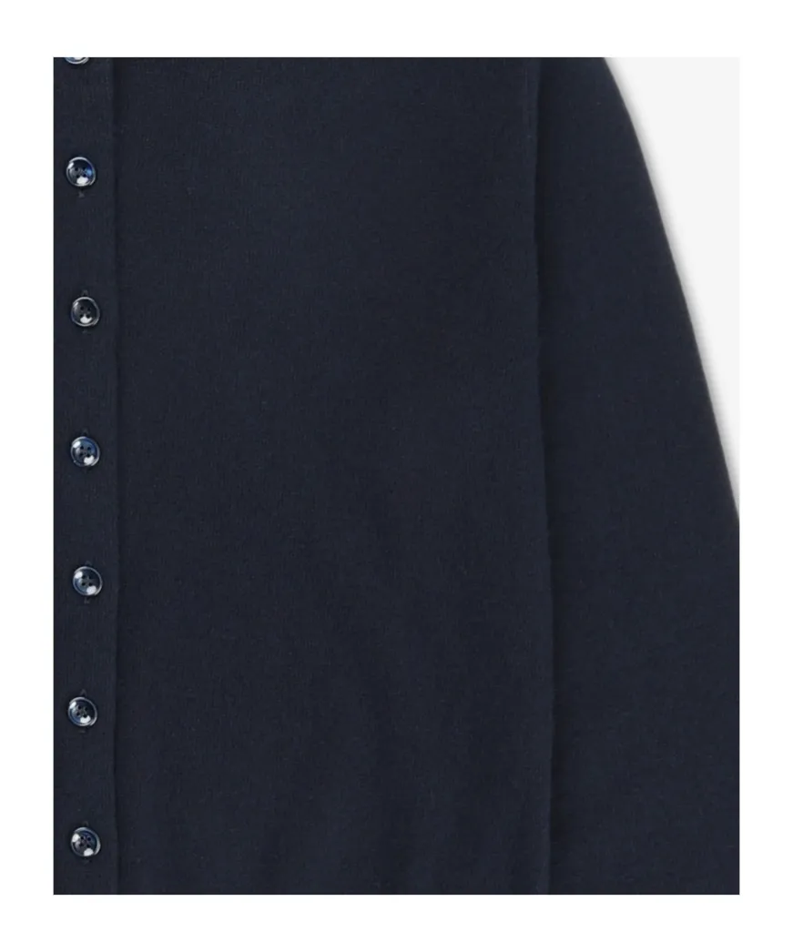 Maison Margiela Cropped Crewneck Cardigan