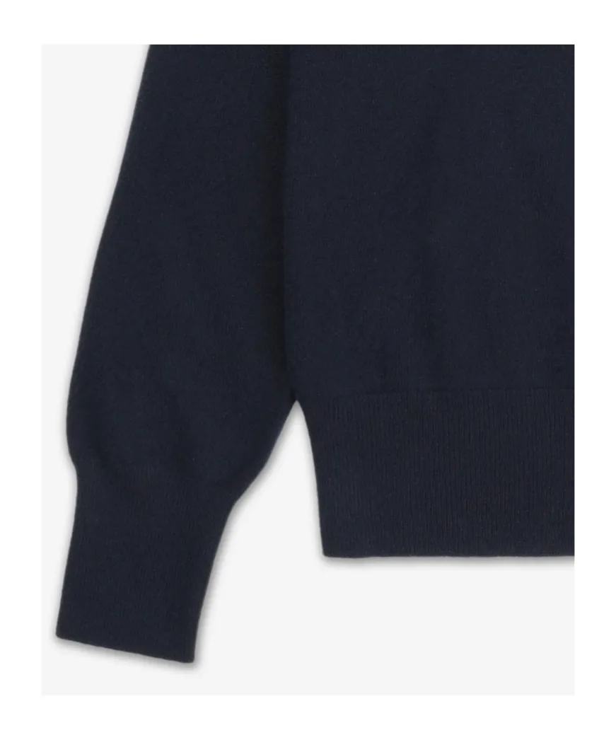 Maison Margiela Cropped Crewneck Cardigan
