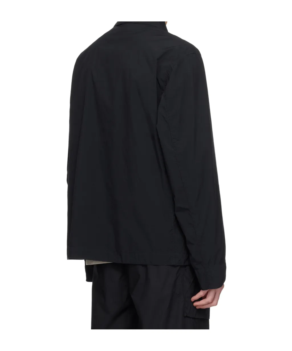 Stone Island Collared Logo Patch Jacket
