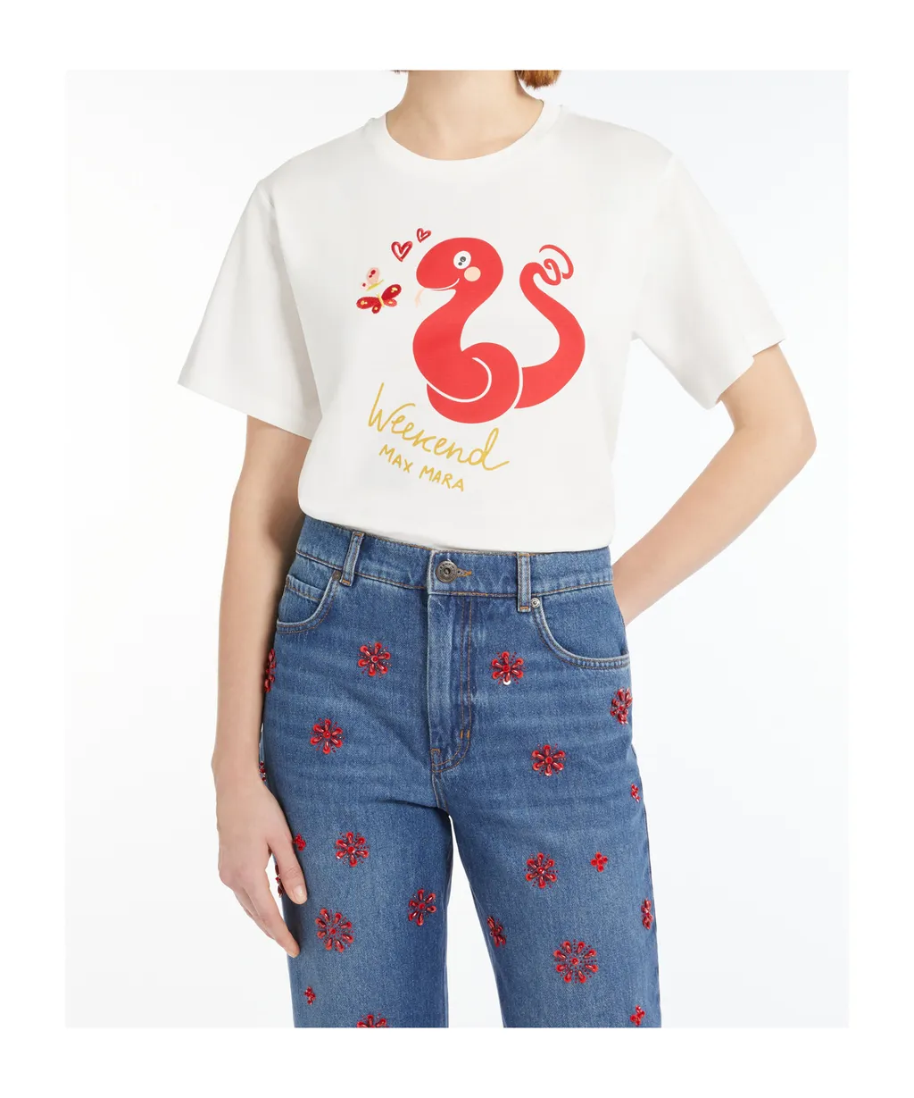 Jersey Print T-Shirt