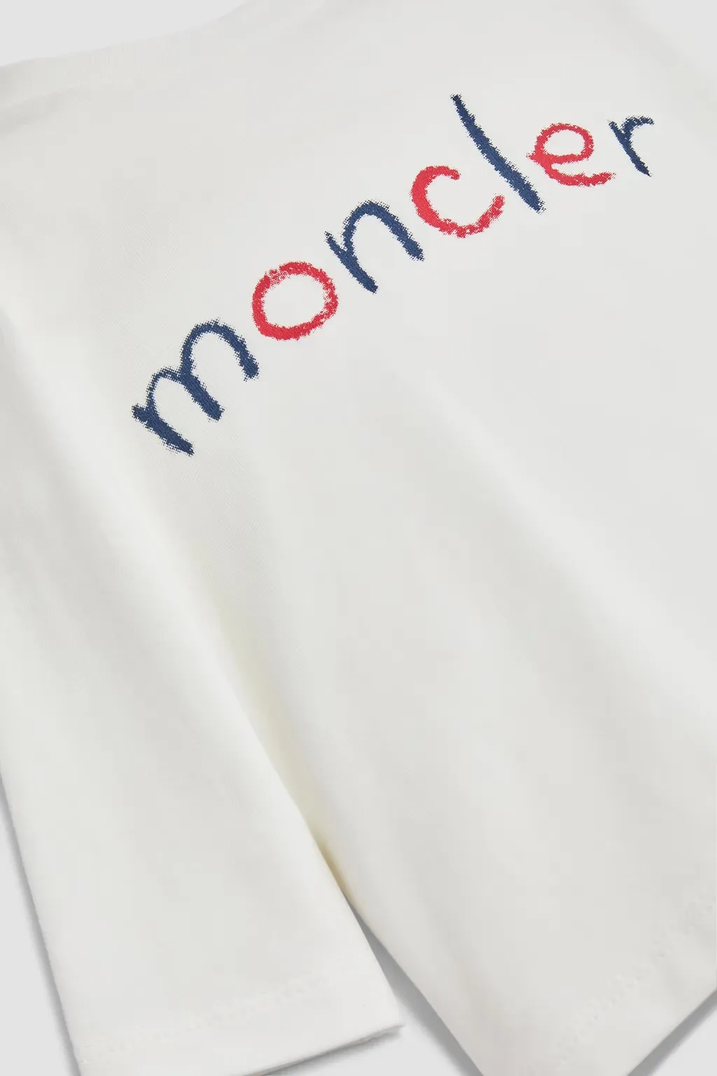 Moncler Enfant Logo Printed Crewneck T-Shirt