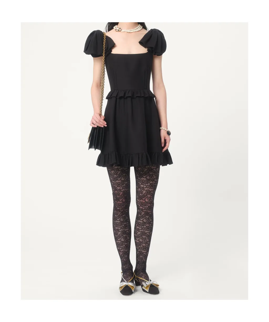 Valentino Bow Detail Mini Dress