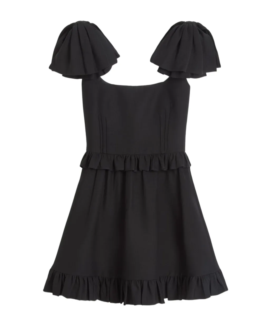 Valentino Bow Detail Mini Dress