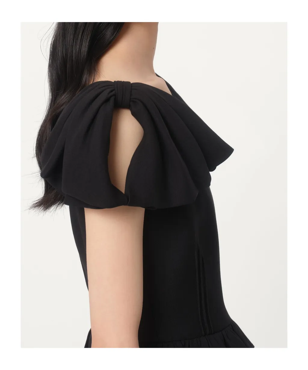 Valentino Bow Detail Mini Dress