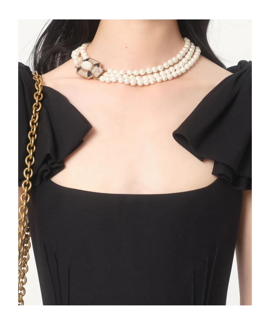 Valentino Bow Detail Mini Dress