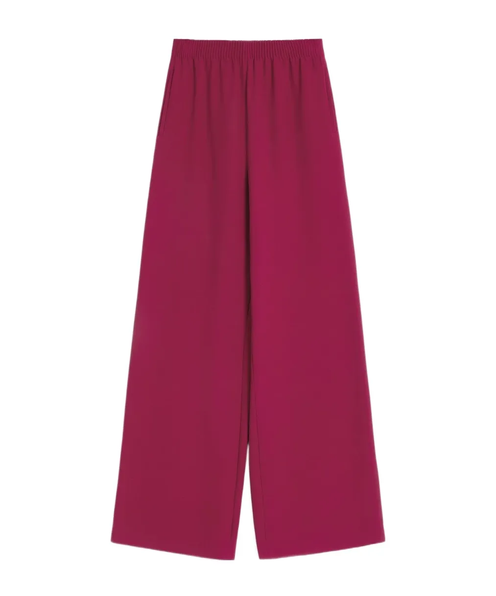Valentino High Waist Straight Leg Trousers