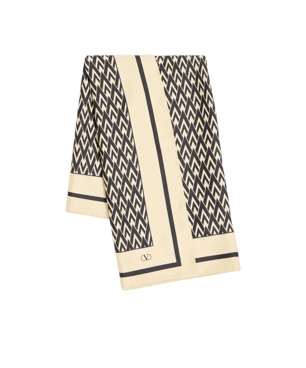 Valentino All-Over Printed Scarf