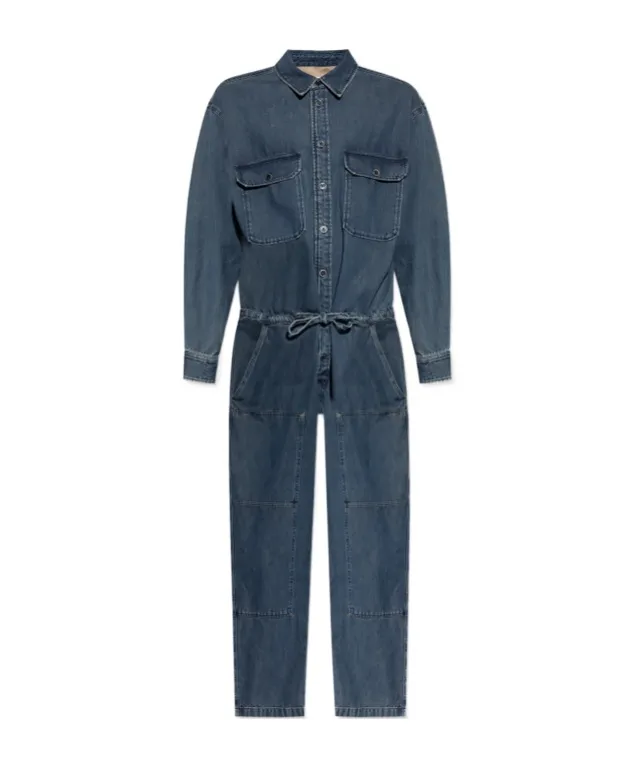 Isabel Marant Otilie Denim Jumpsuit