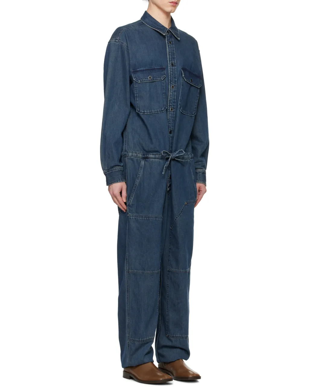 Isabel Marant Otilie Denim Jumpsuit