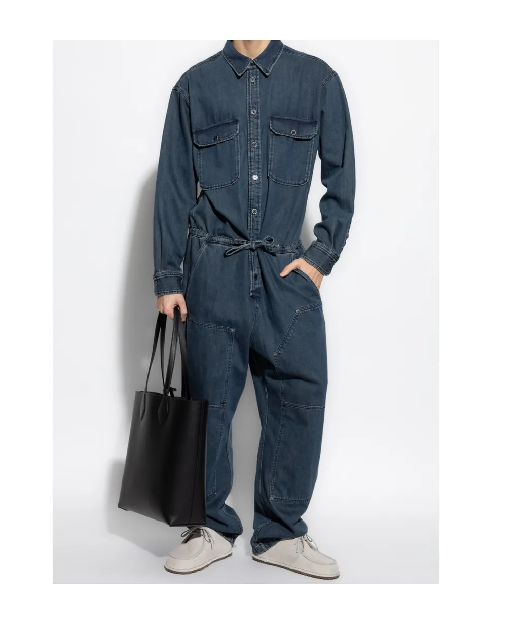 Isabel Marant Otilie Denim Jumpsuit