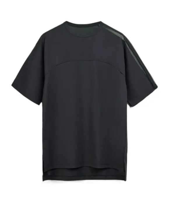 Y-3 Mesh Detailed Crewneck T-Shirt