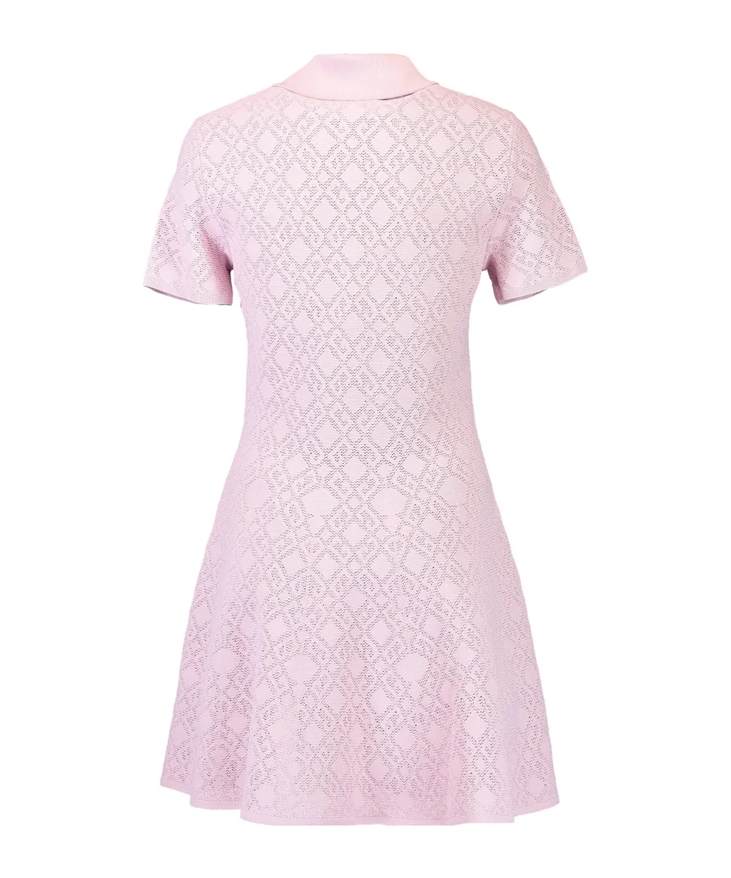 Givenchy Monogram 72 Jacquard Mini Polo Dress