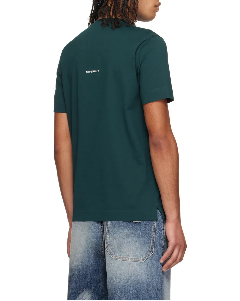 Givenchy 4G Embroidered Crewneck T-Shirt