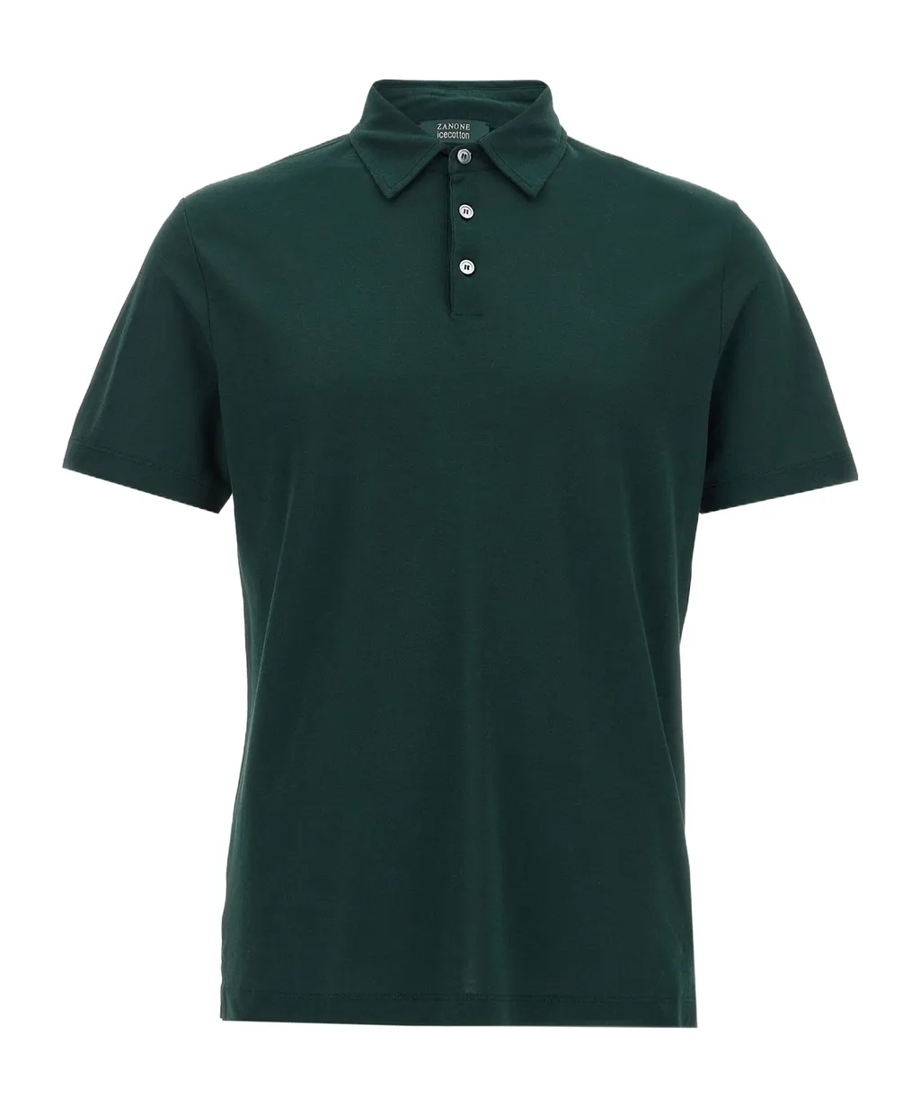 Zanone Short-Sleeved Polo Shirt