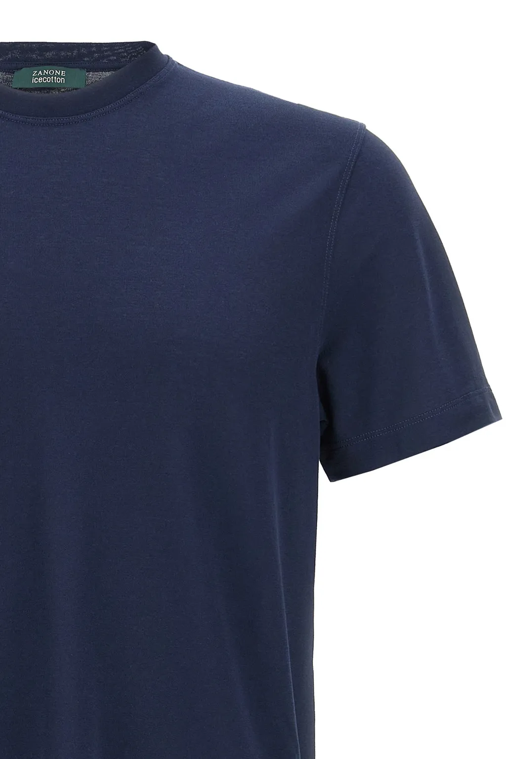 Zanone Crewneck Short-Sleeved T-Shirt