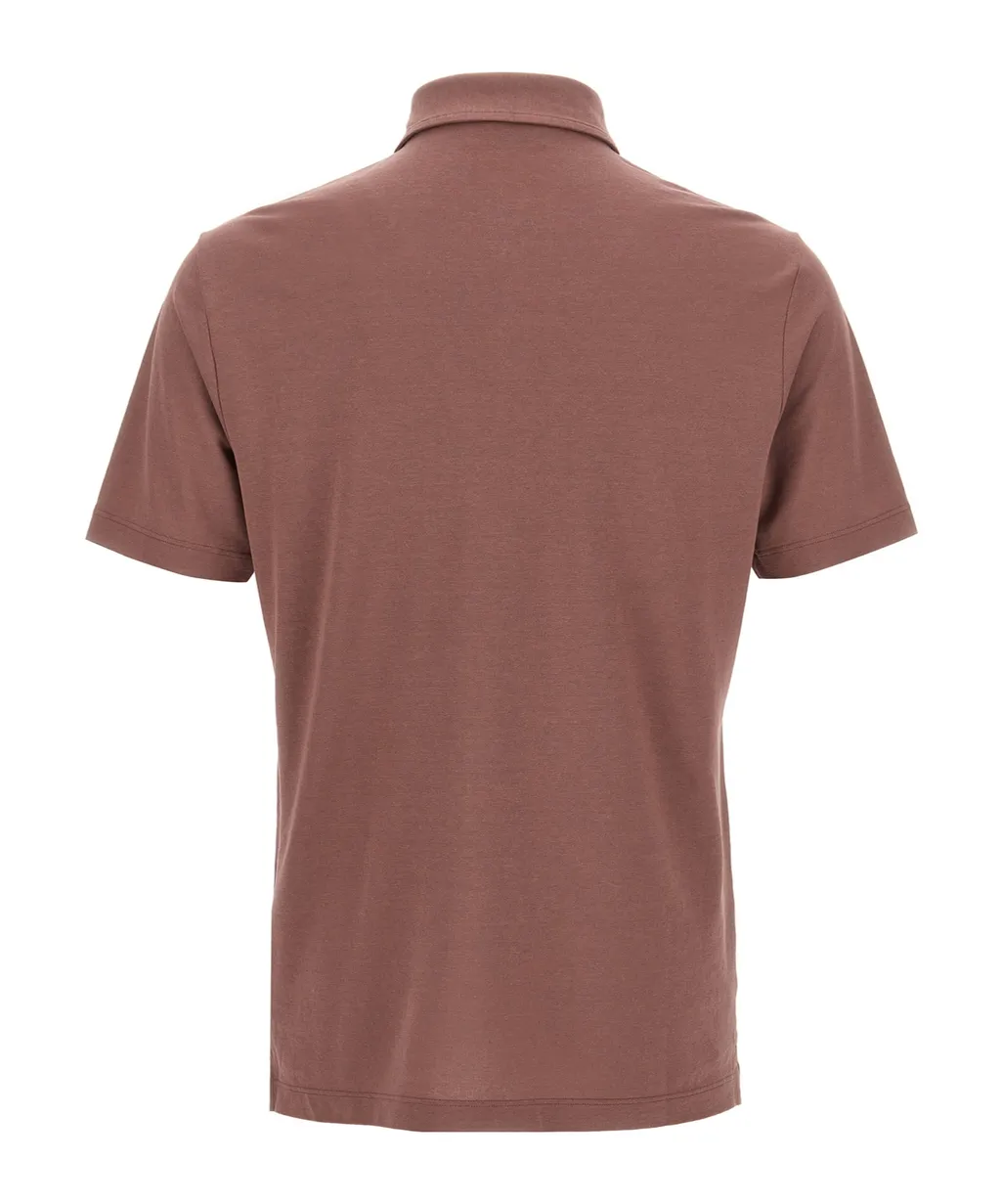 Zanone Short-Sleeved Polo Shirt