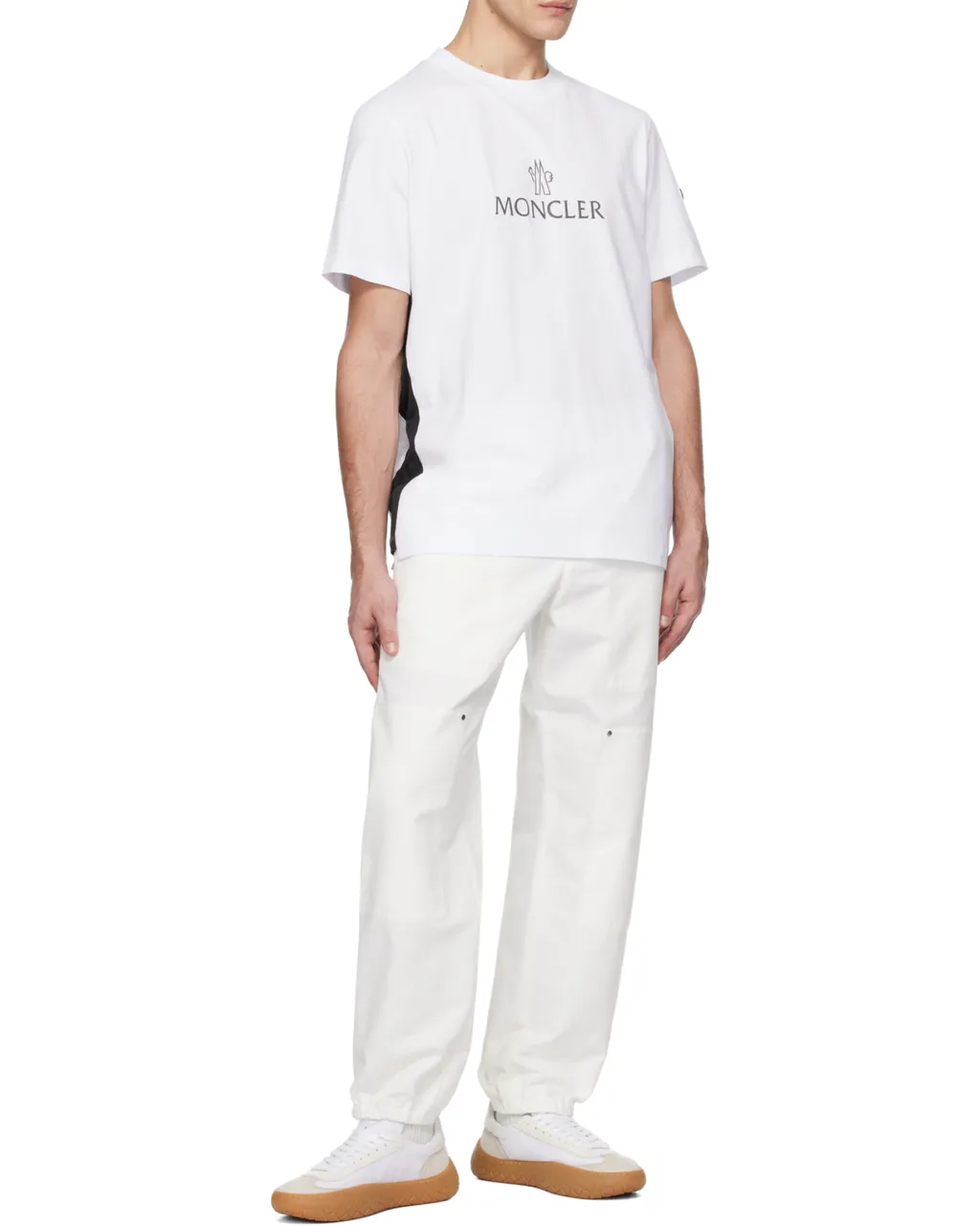 Moncler Logo Printed Crewneck T-Shirt