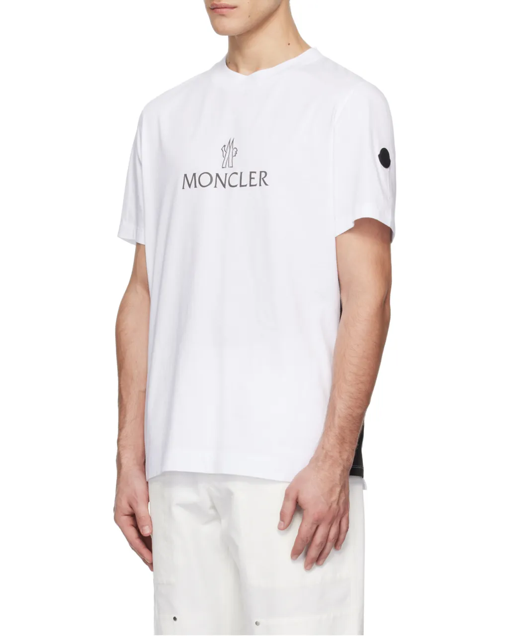Moncler Logo Printed Crewneck T-Shirt