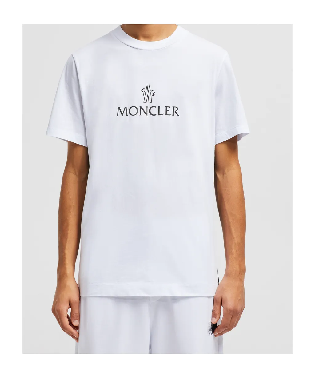Moncler Logo Printed Crewneck T-Shirt