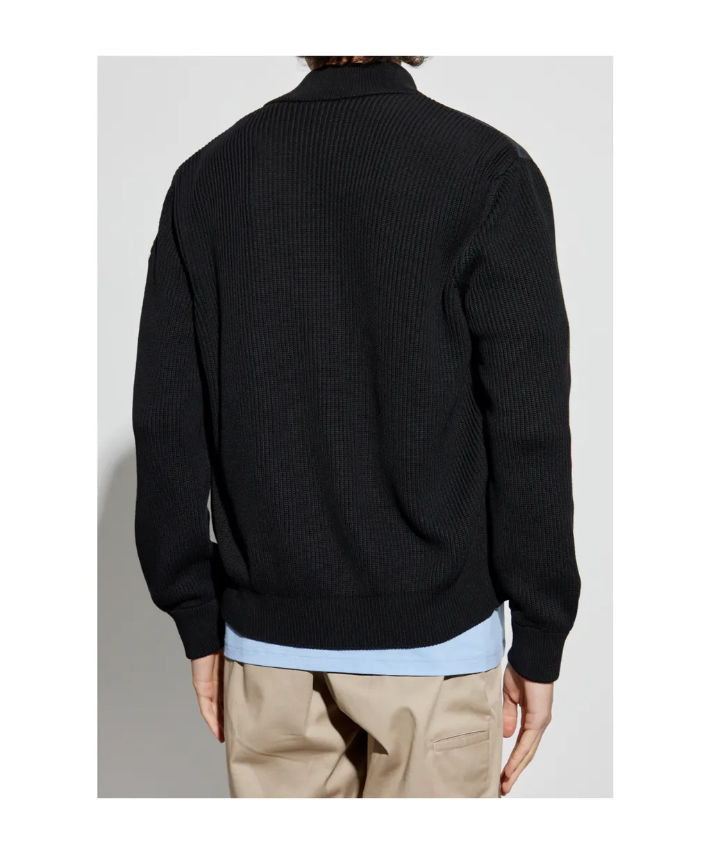 Moncler Zip-Up Down Cardigan