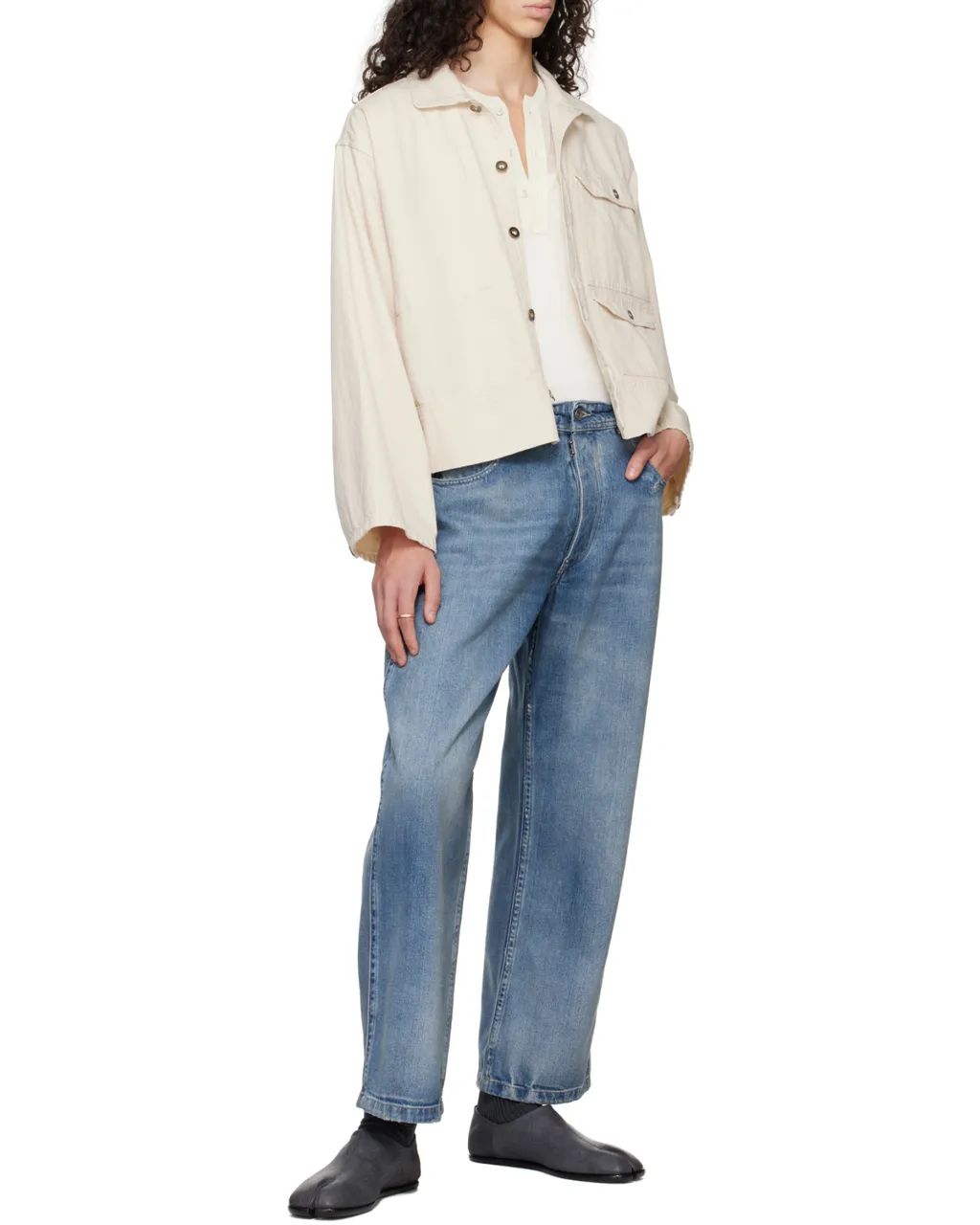 Maison Margiela Button-Up Denim Jacket
