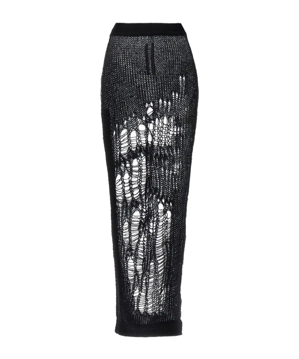 Rick Owens Spider Ziggy Long Skirt