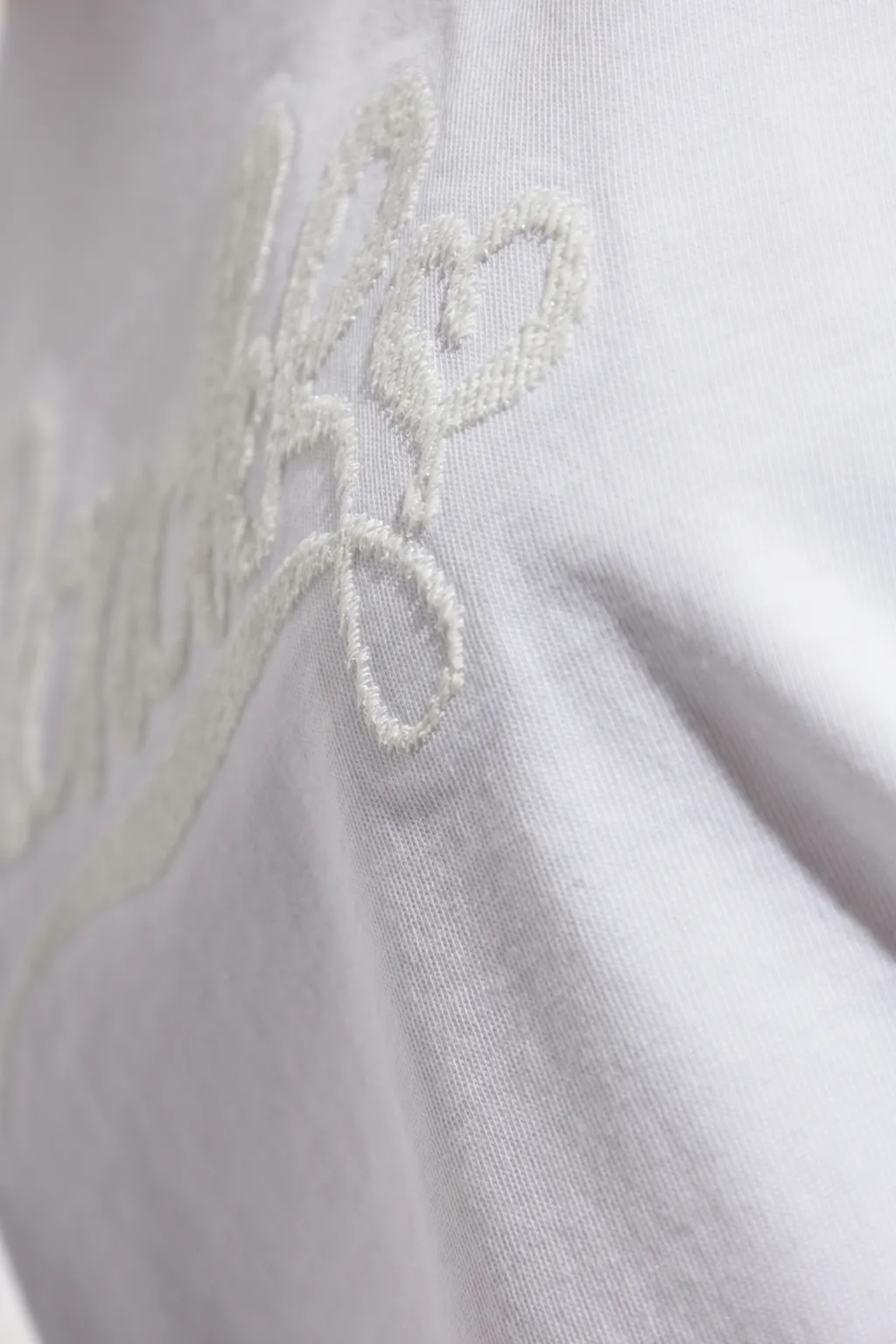 Moncler Logo Embroidered Crewneck T-Shirt