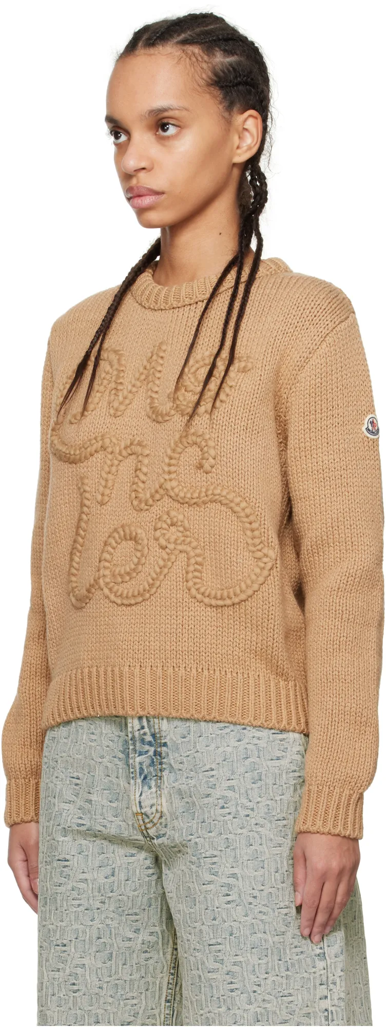 Moncler Patterned Knit Jumper