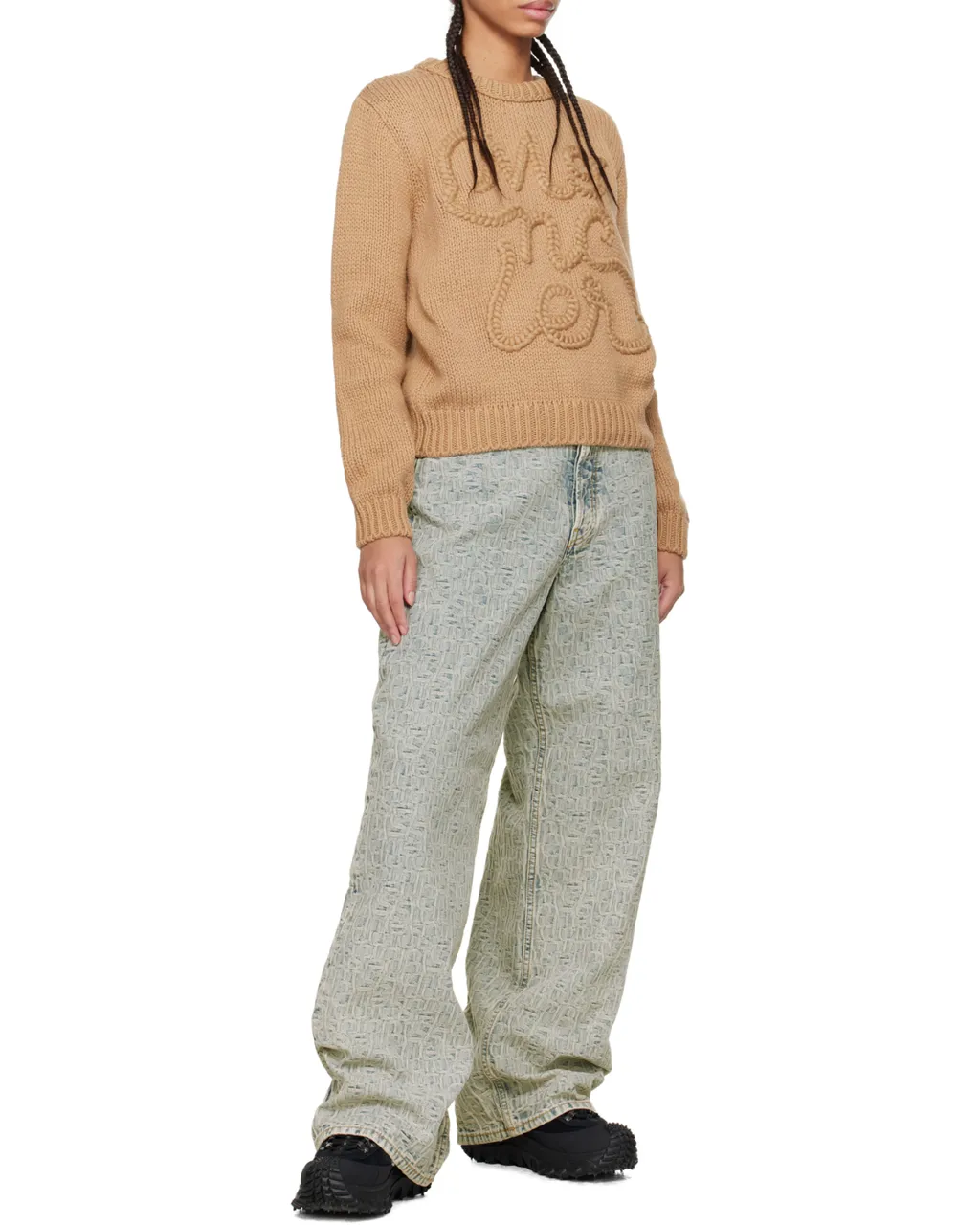 Moncler Patterned Knit Jumper