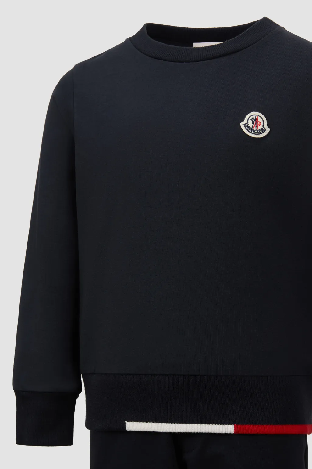 Moncler Enfant Tricolor-Trimmed Tracksuit Set