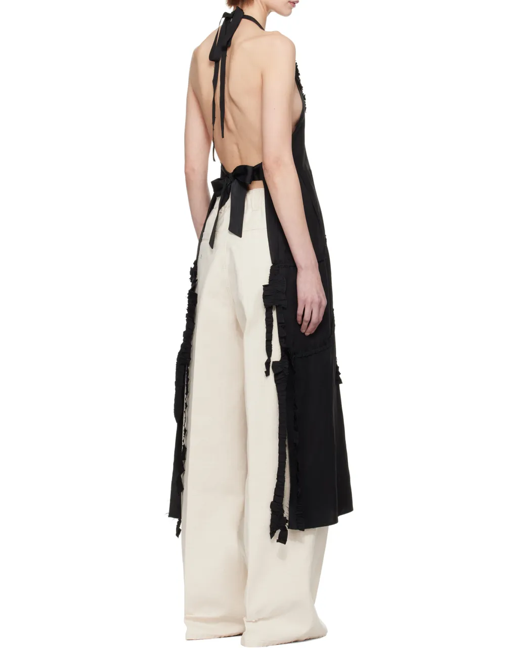 Maison Margiela Strapped Ruched Apron