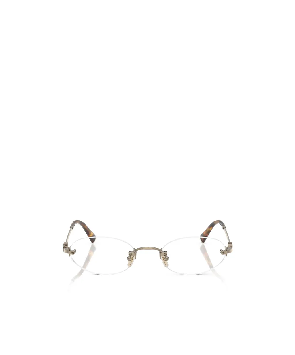 Miu Miu Eyewear Oval Glasses
