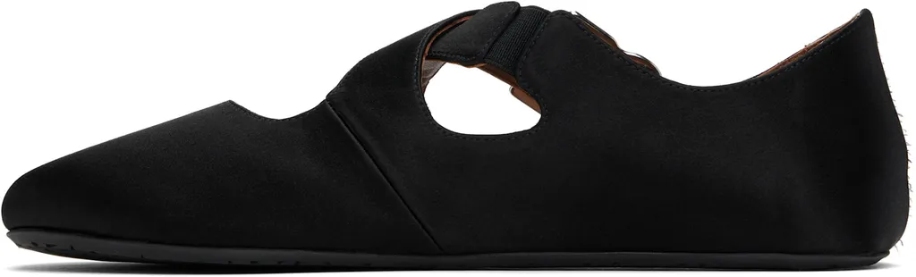 Cross Strap Ballet Flats