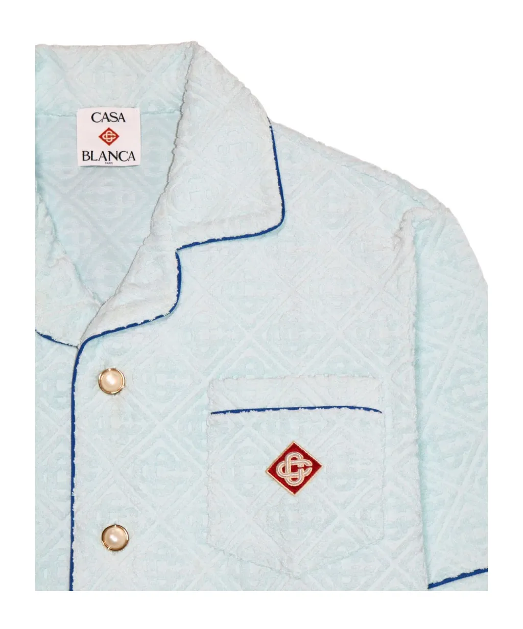Casablanca Monogram Towelling Shirt