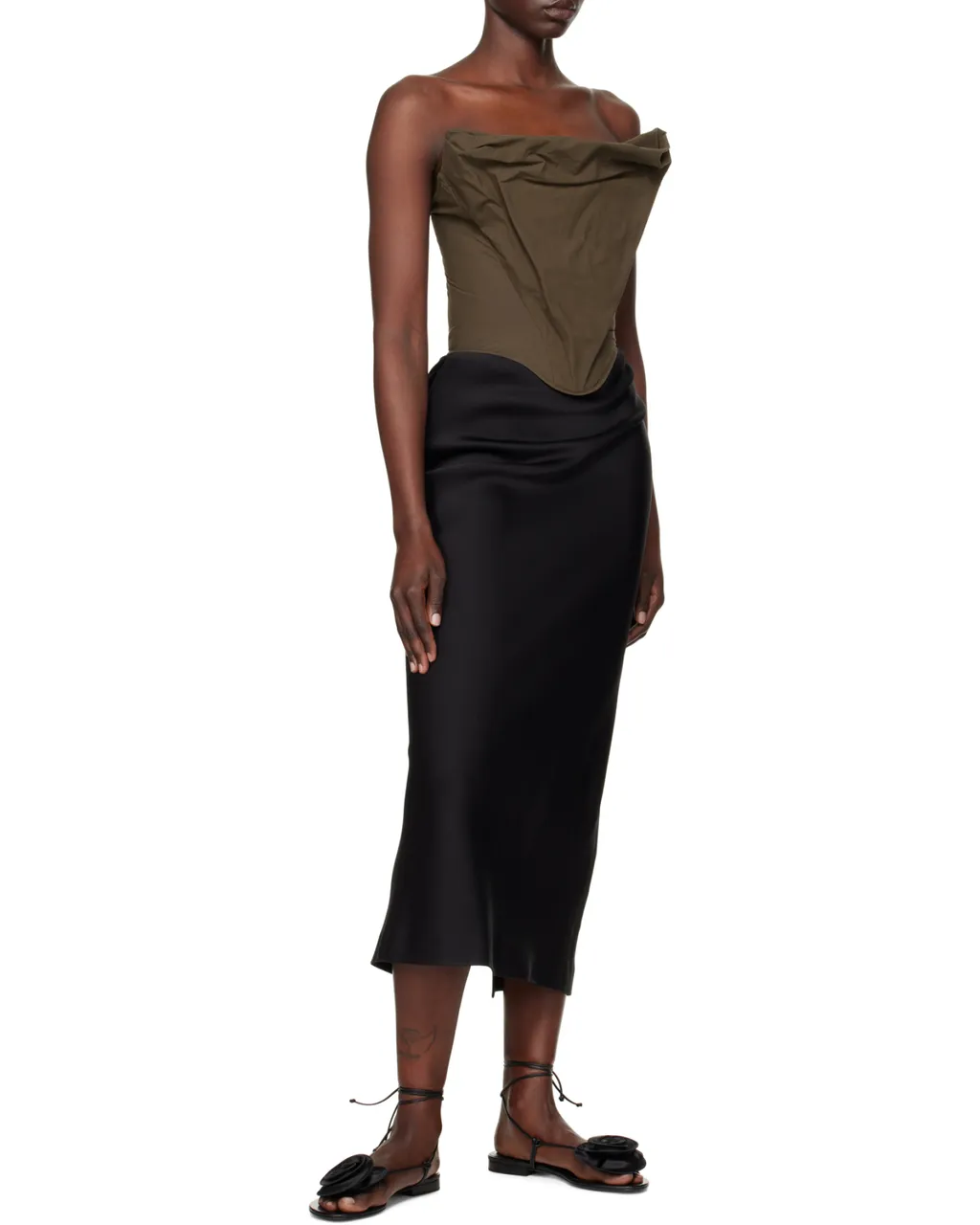 Draped Corset Top
