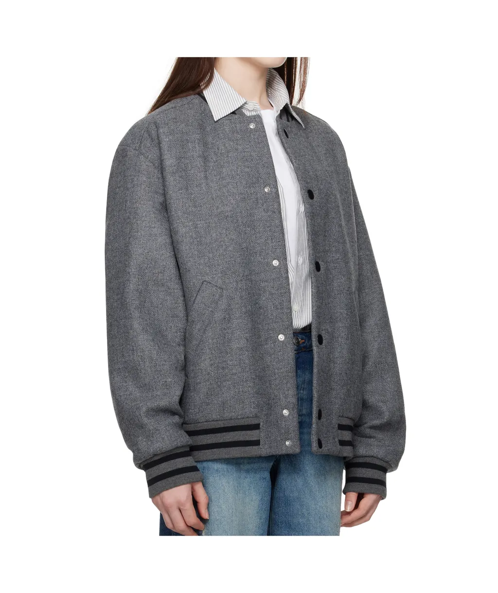 Micky Striped Blouson Jacket