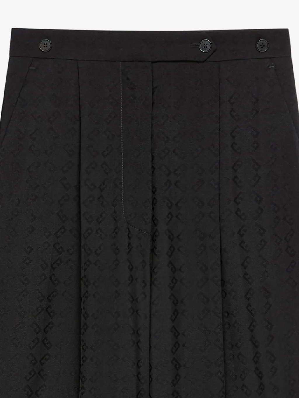 Givenchy Monogram 72 Jacquard Pleated Pants