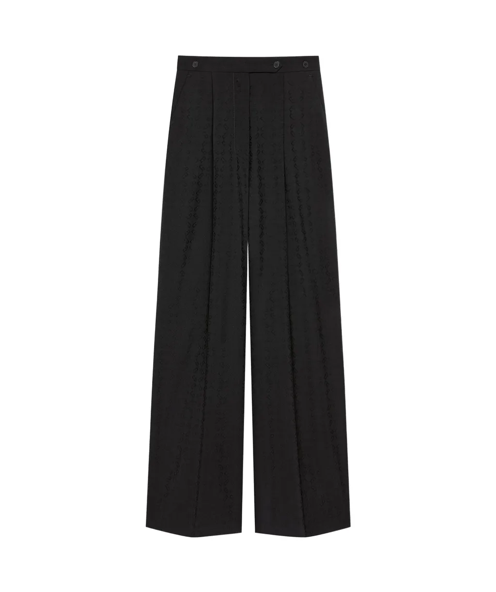 Givenchy Monogram 72 Jacquard Pleated Pants