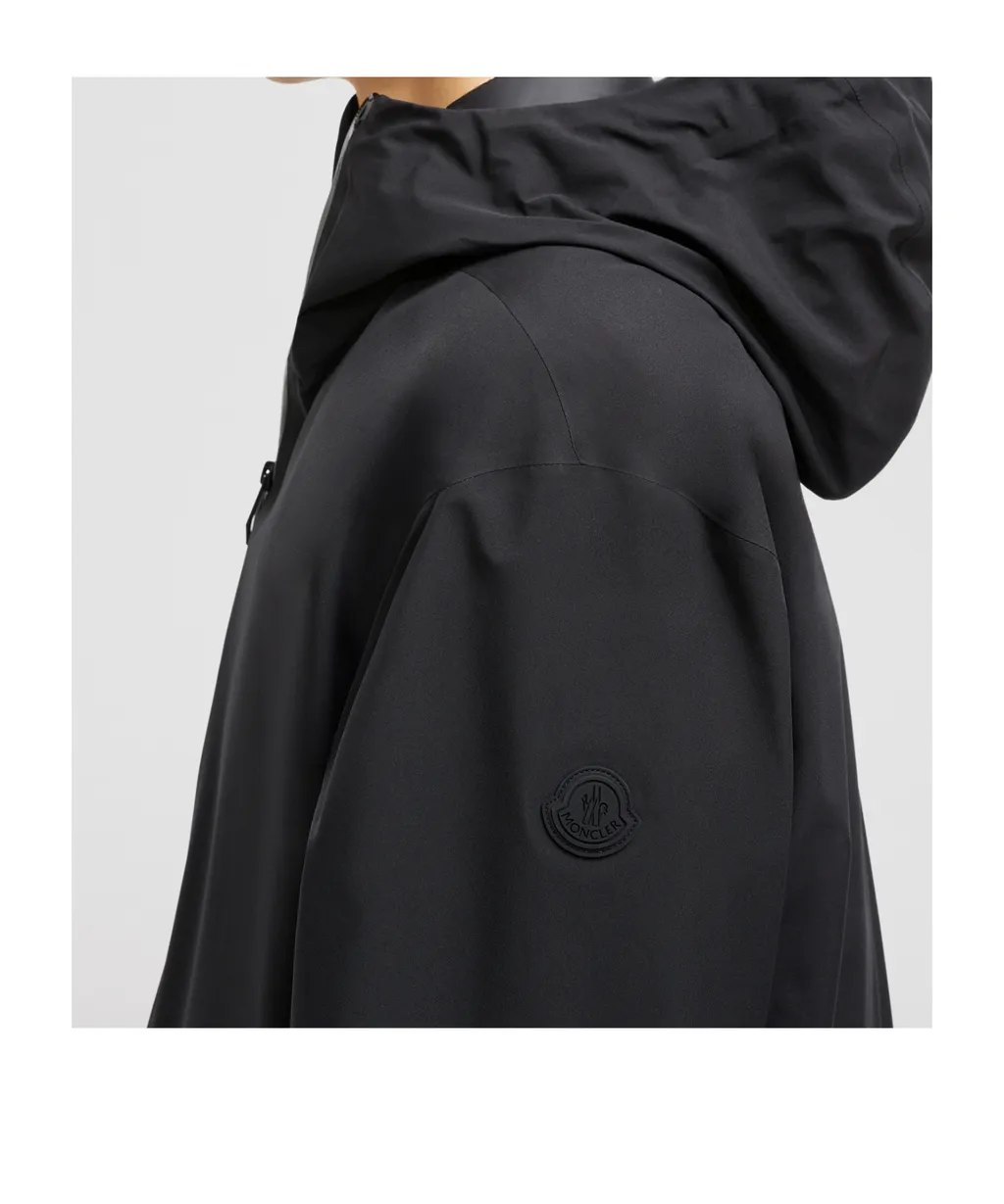 Moncler Zip-Up Hooded Jacket
